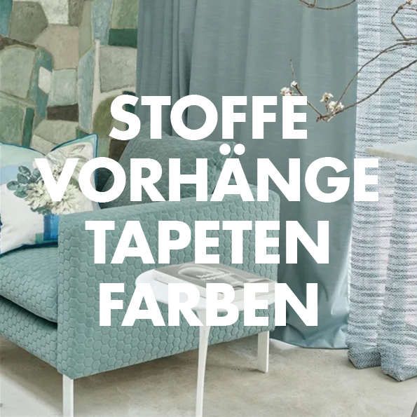 Stoffe, Vorhänge, Tapeten, Farben